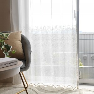 オリアナ レースカーテン JD-92841R ベージュ0