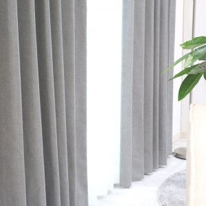 ソワレ カーテン Z-91026 グレー