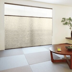プリーツスクリーン-和紙調A- クリーム JC-50160