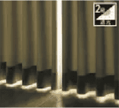 ソワレ カーテン Z-91025 アイボリー ｜ジャストカーテン